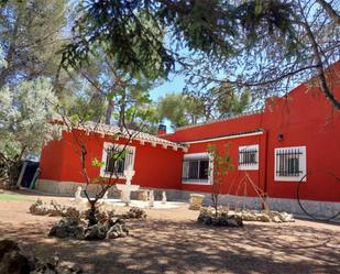 Vista exterior de Casa o xalet en venda en Ontinyent amb Piscina