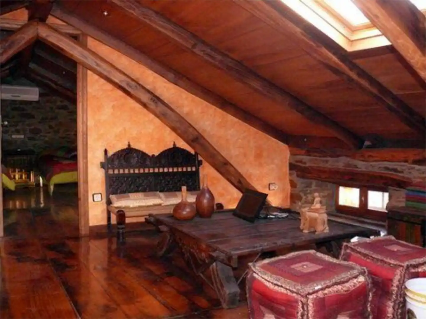 Casa adosada en venta en Rua de Curros Enriquez, 4, Navia de Suarna Sala de estar de Casa adosada en venta en Navia de Suarna con Aire acondicionado, Calefacción y Jardín privado