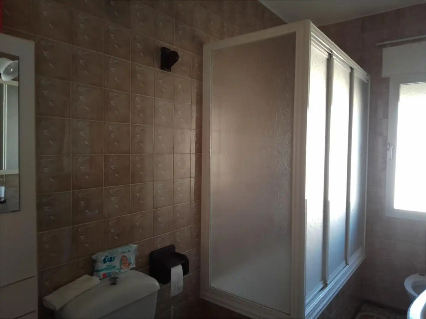 Flat for sale in Calle de la Cilla, 26, Granja de Torrehermosa Bathroom of Flat for sale in Granja de Torrehermosa with Air Conditioner, Heating and Terrace
