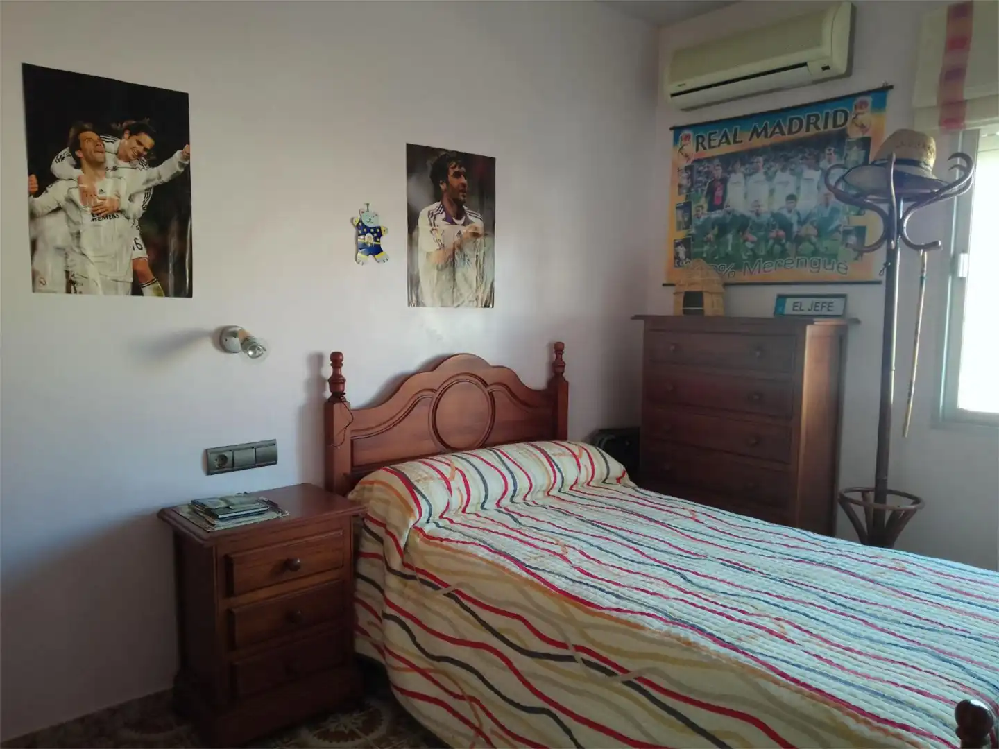 Flat for sale in Calle de la Cilla, 26, Granja de Torrehermosa Bedroom of Flat for sale in Granja de Torrehermosa with Air Conditioner, Heating and Terrace