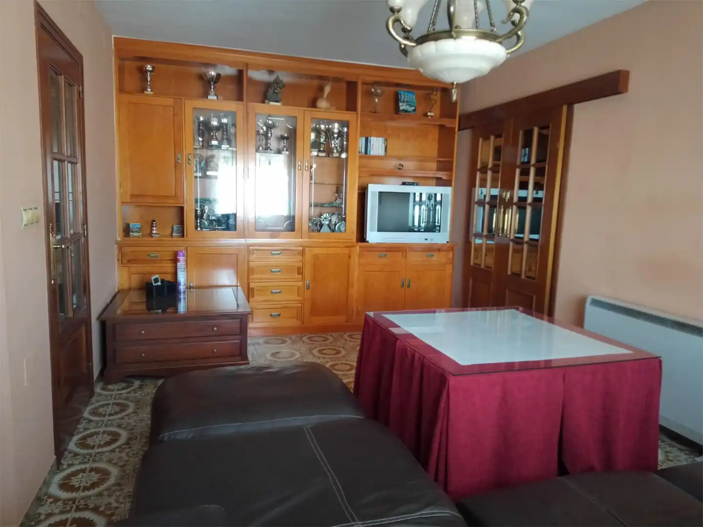 Flat for sale in Calle de la Cilla, 26, Granja de Torrehermosa Living room of Flat for sale in Granja de Torrehermosa with Air Conditioner, Heating and Terrace