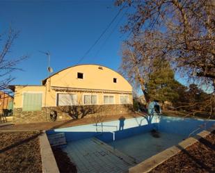 Swimming pool of Country house for sale in Bellvís