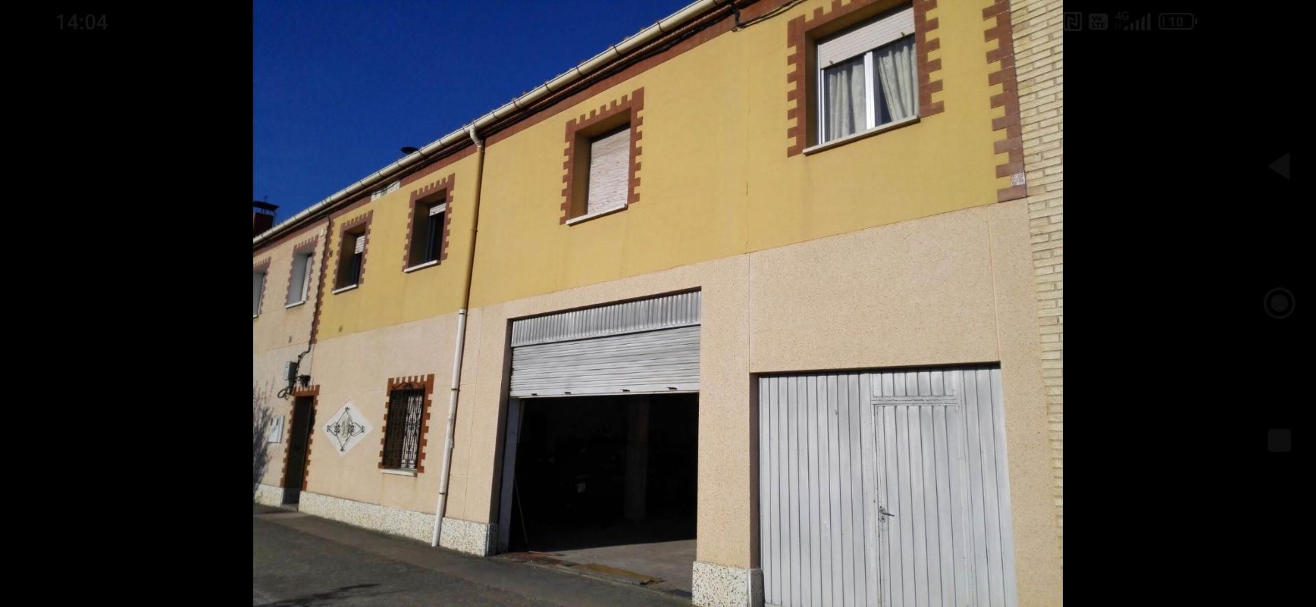Exterior view of Single-family semi-detached for sale in Villafranca Montes de Oca  with Heating, Private garden and Storage room