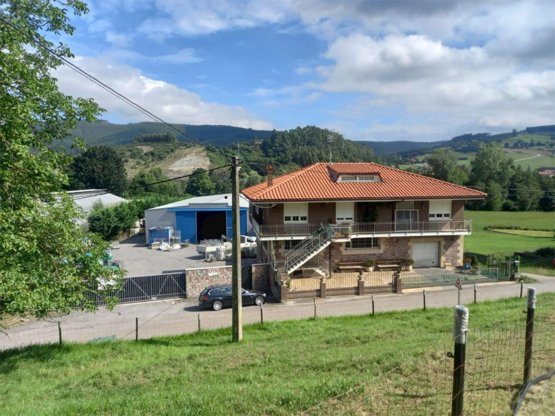 Exterior view of House or chalet for sale in Castañeda  with Heating, Private garden and Terrace