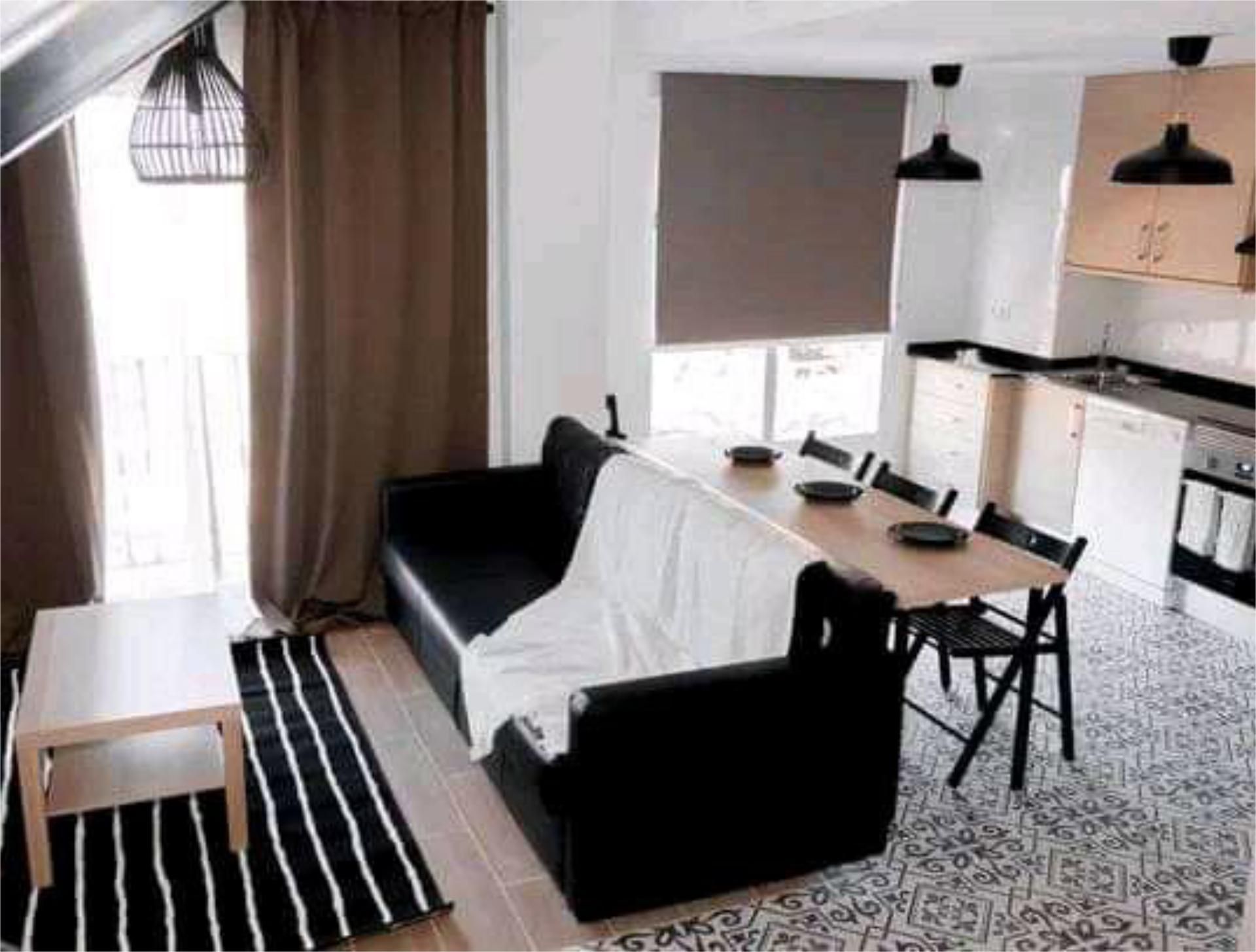 Sala d'estar de Pis de lloguer en Gandia amb Aire condicionat, Calefacció i Terrassa