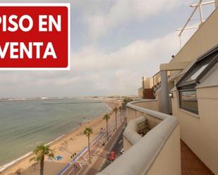 Exterior view of Attic for sale in  Melilla Capital  with Terrace and Swimming Pool