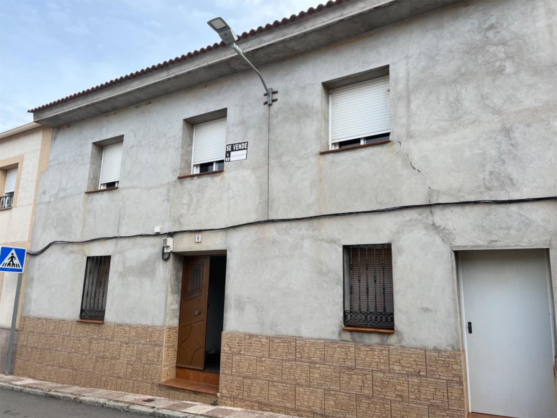 Exterior view of Single-family semi-detached for sale in Brazatortas  with Terrace