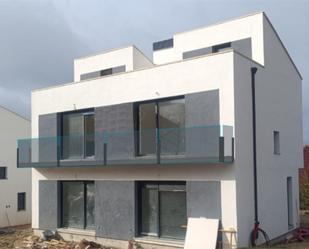 Exterior view of Single-family semi-detached for sale in Suances  with Terrace, Swimming Pool and Balcony