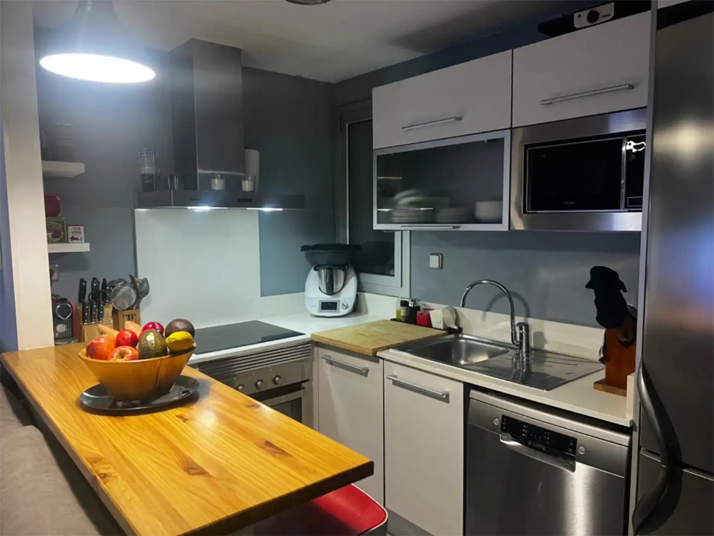 Kitchen of Flat for sale in Terrassa  with Air Conditioner, Heating and Parquet flooring