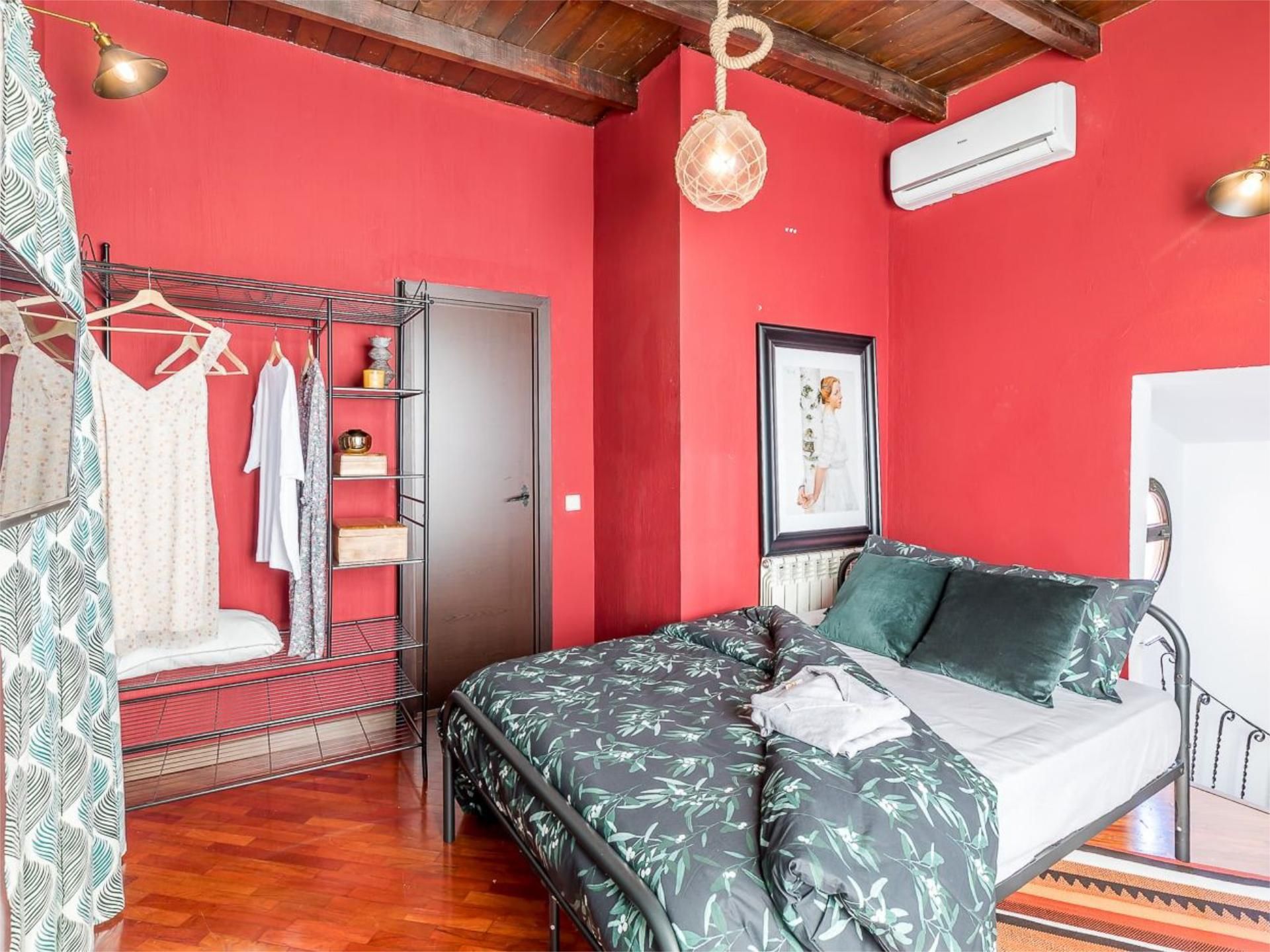 Bedroom of Apartment to share in  Madrid Capital  with Heating, Terrace and Furnished
