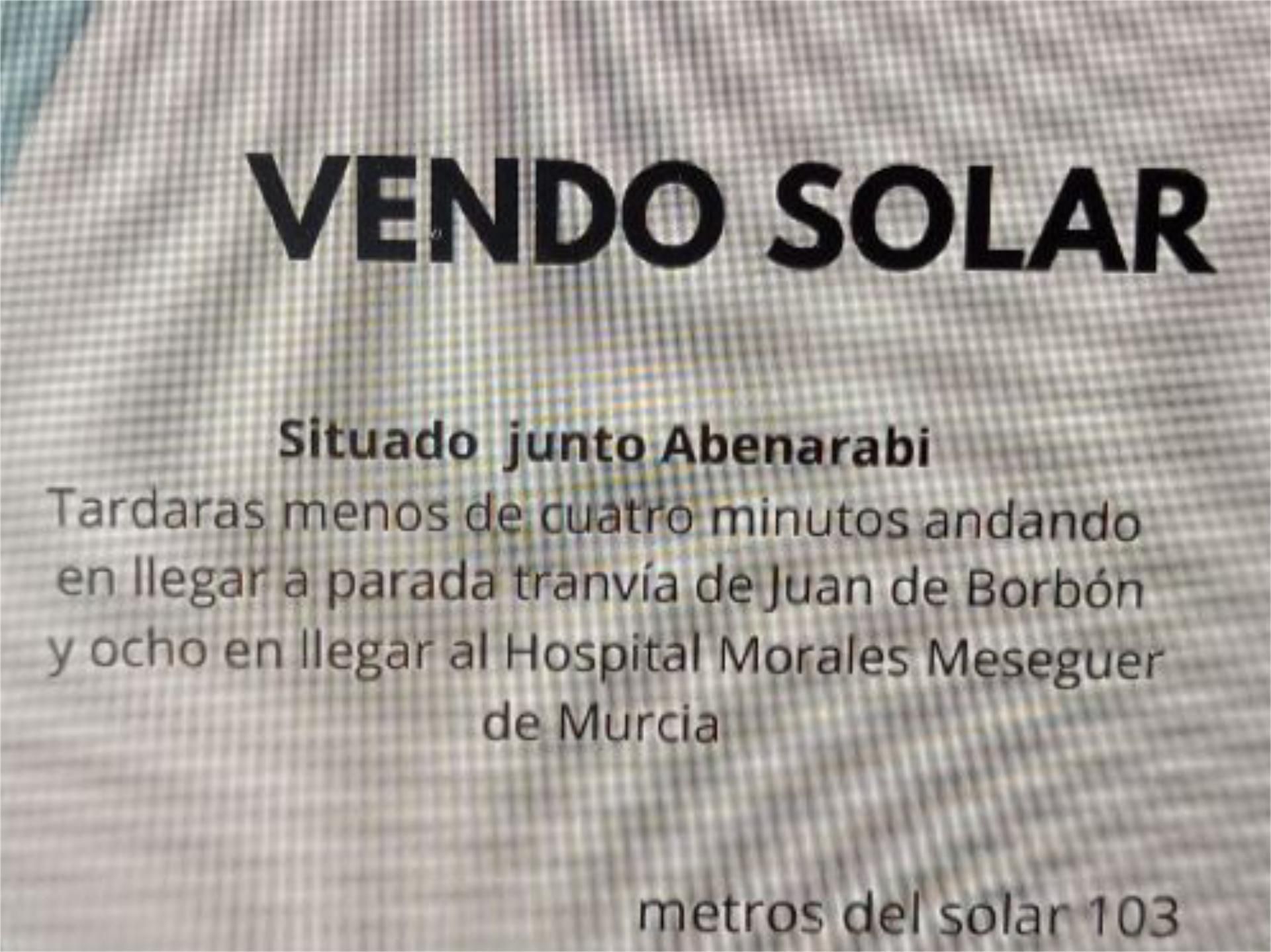 Vista exterior de Urbanitzable en venda en  Murcia Capital