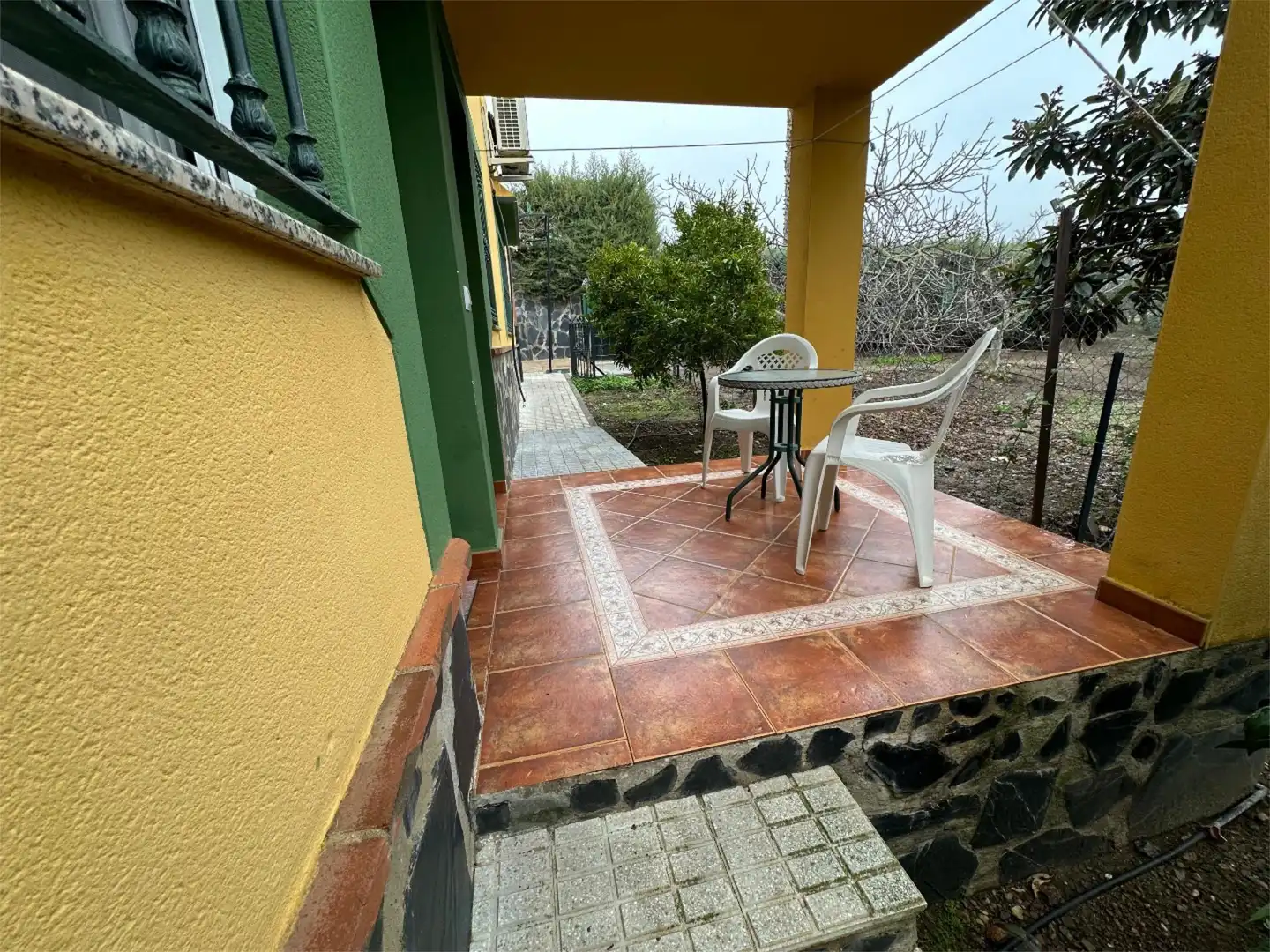 Apartament de lloguer a Valverde de Leganés Terrassa de Apartament de lloguer en Valverde de Leganés amb Aire condicionat, Calefacció i Jardí privat
