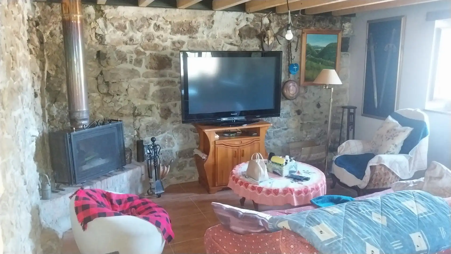 Wohnzimmer von Einfamilien-Reihenhaus zum Verkauf in Cangas de Onís