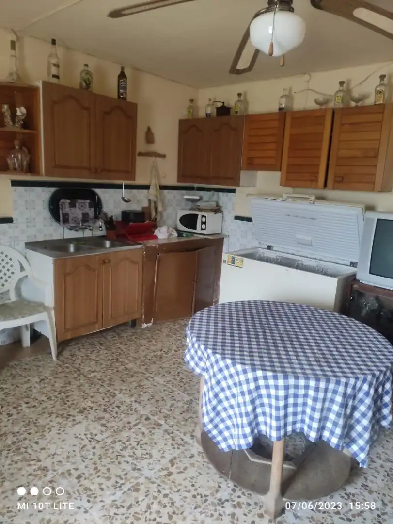 Cuina de Casa o xalet en venda en Navalvillar de Pela amb Aire condicionat i Balcó