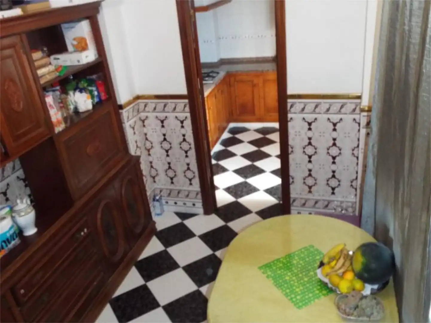 Wohnung zum Verkauf in Calle la Fuente, Rociana del Condado Küche von Wohnung zum Verkauf in Rociana del Condado mit Möbliert und Balkon