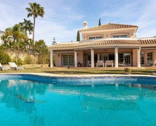 Jardí de Casa o xalet en venda en Mijas amb Aire condicionat, Terrassa i Piscina