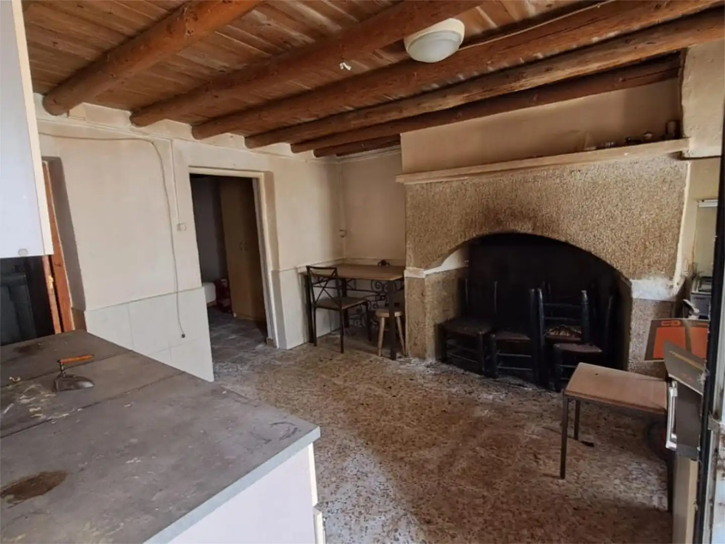 Kitchen of Detached homes for sale in Valdelacasa de Tajo  with Terrace