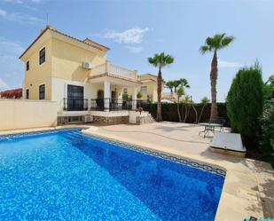 Swimming pool of House or chalet for sale in Guardamar del Segura  with Air Conditioner, Terrace and Swimming Pool