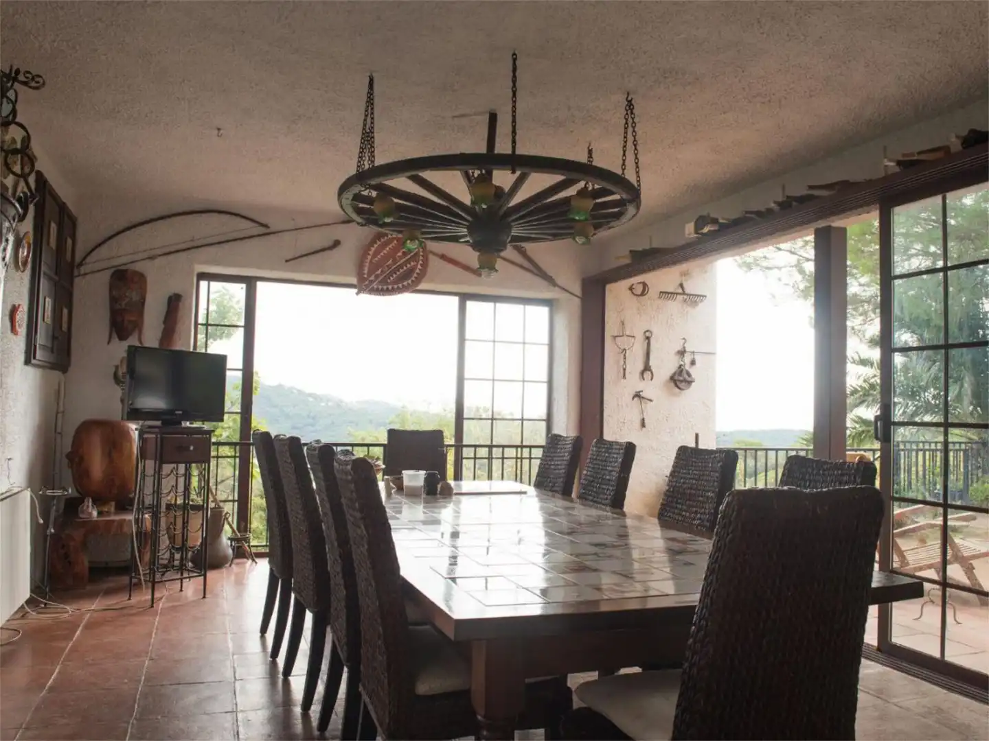 Country homes for sale in Sant Iscle de Vallalta Dining room of Country homes for sale in Sant Iscle de Vallalta with Heating, Private garden and Terrace