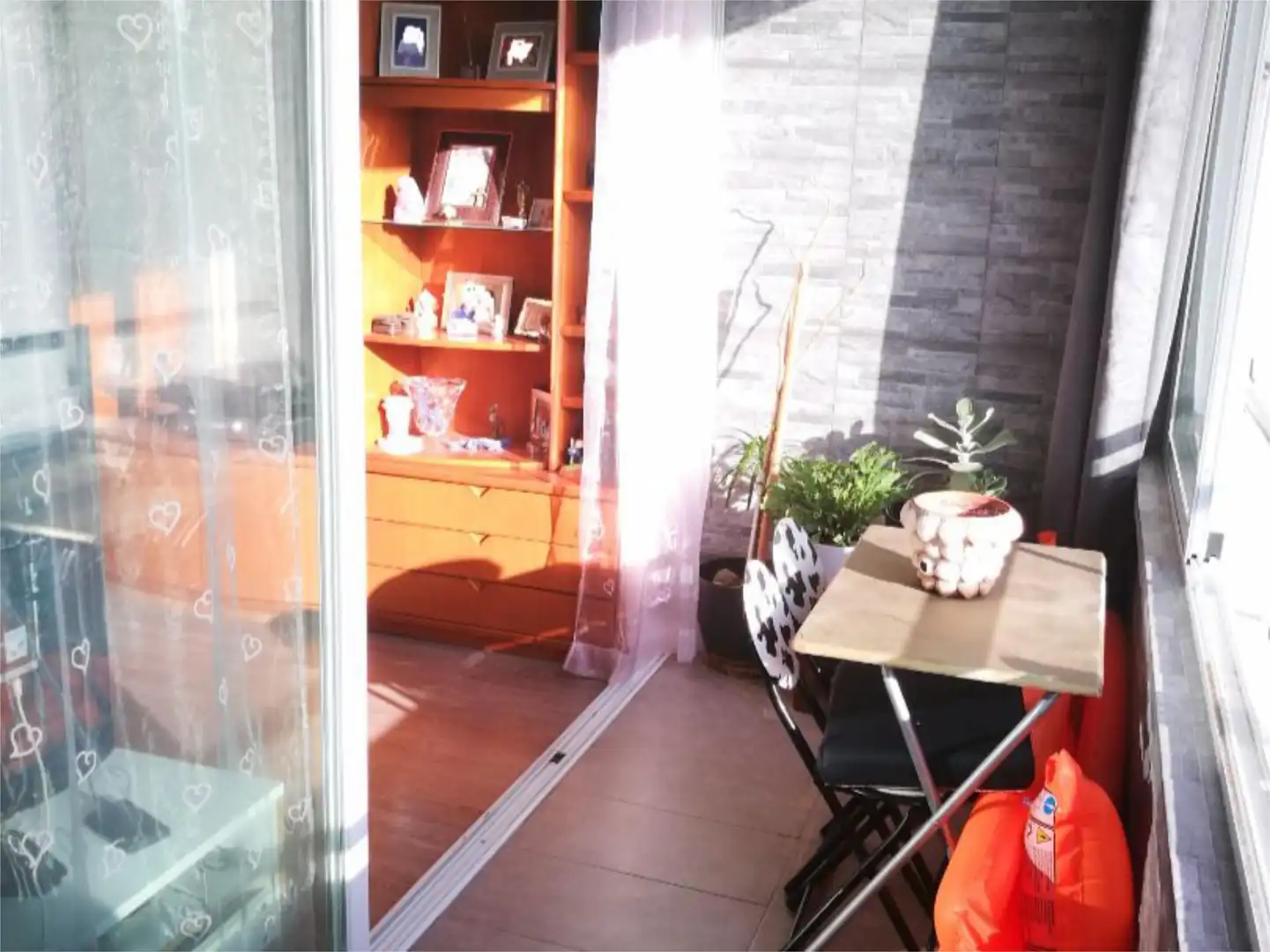 Terrasse von Wohnung zum Verkauf in Malpartida de Cáceres mit Klimaanlage, Heizung und Privatgarten
