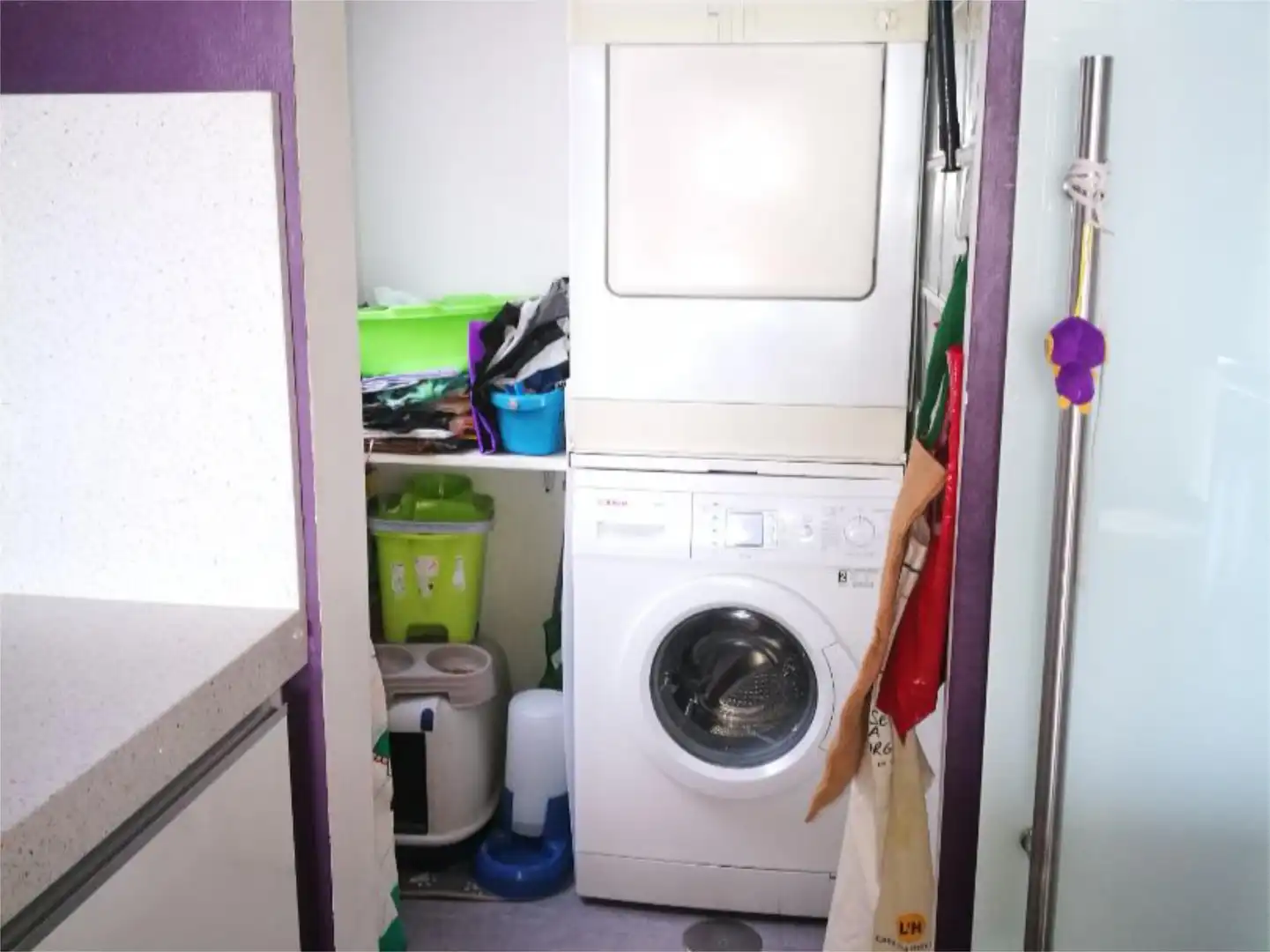 Schlafzimmer von Wohnung zum Verkauf in Malpartida de Cáceres mit Klimaanlage, Heizung und Privatgarten