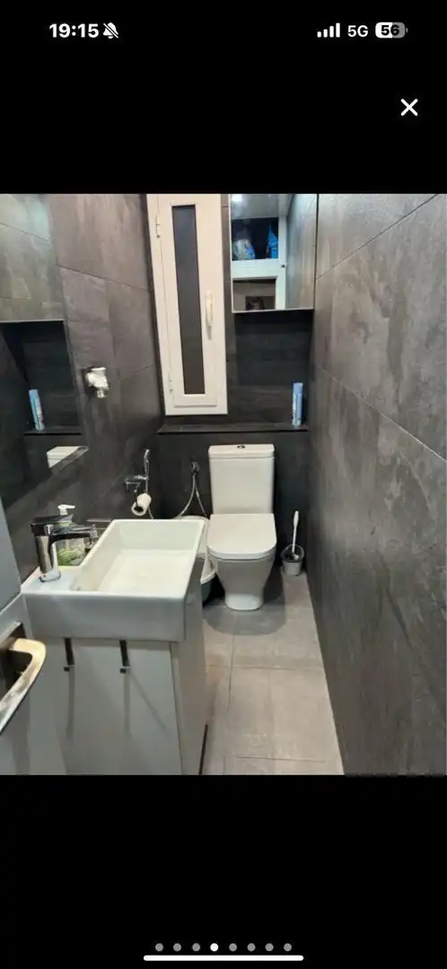 Zimmer in Carrer de la Bètica, 9, Badia del Vallès Badezimmer von Wohnung zur untervermieten in Badia del Vallès mit Parkett, Möbliert und Ofen