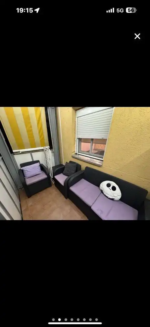 Zimmer in Carrer de la Bètica, 9, Badia del Vallès Terrasse von Wohnung zur untervermieten in Badia del Vallès mit Parkett, Möbliert und Ofen
