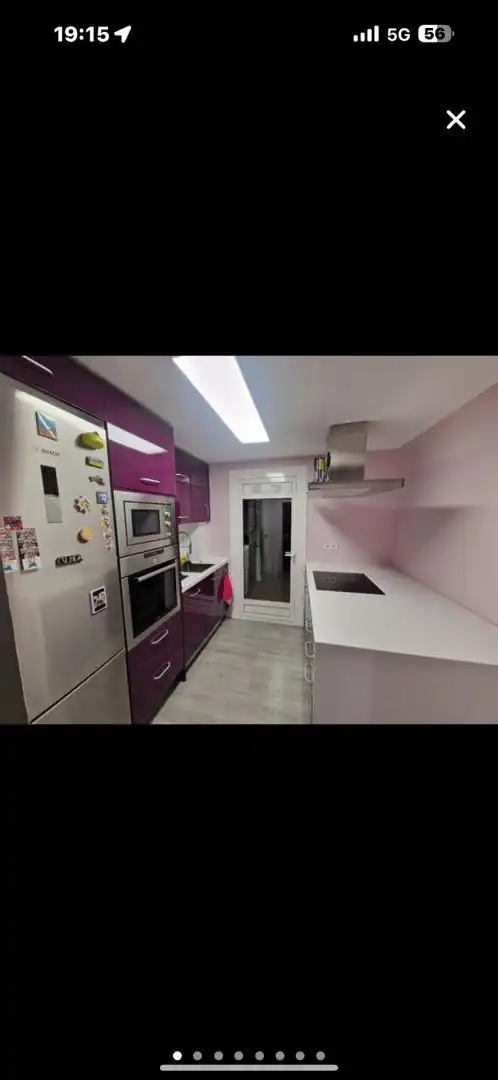 Zimmer in Carrer de la Bètica, 9, Badia del Vallès Küche von Wohnung zur untervermieten in Badia del Vallès mit Parkett, Möbliert und Ofen