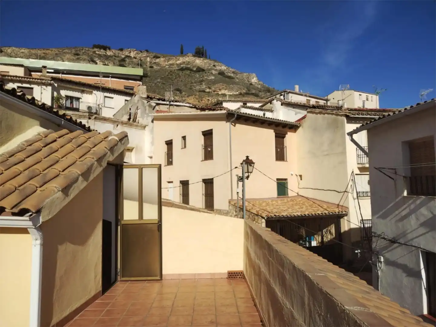 Finca rústica en venta en Calle Altozano, 2d, Pastrana Vista exterior de Finca rústica en venta en Pastrana con Terraza