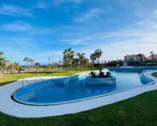 Schwimmbecken von Wohnung miete in La Mojonera mit Klimaanlage, Terrasse und Schwimmbad