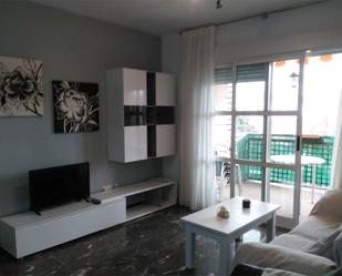 Living room of Flat to rent in  Granada Capital  with Air Conditioner and Terrace