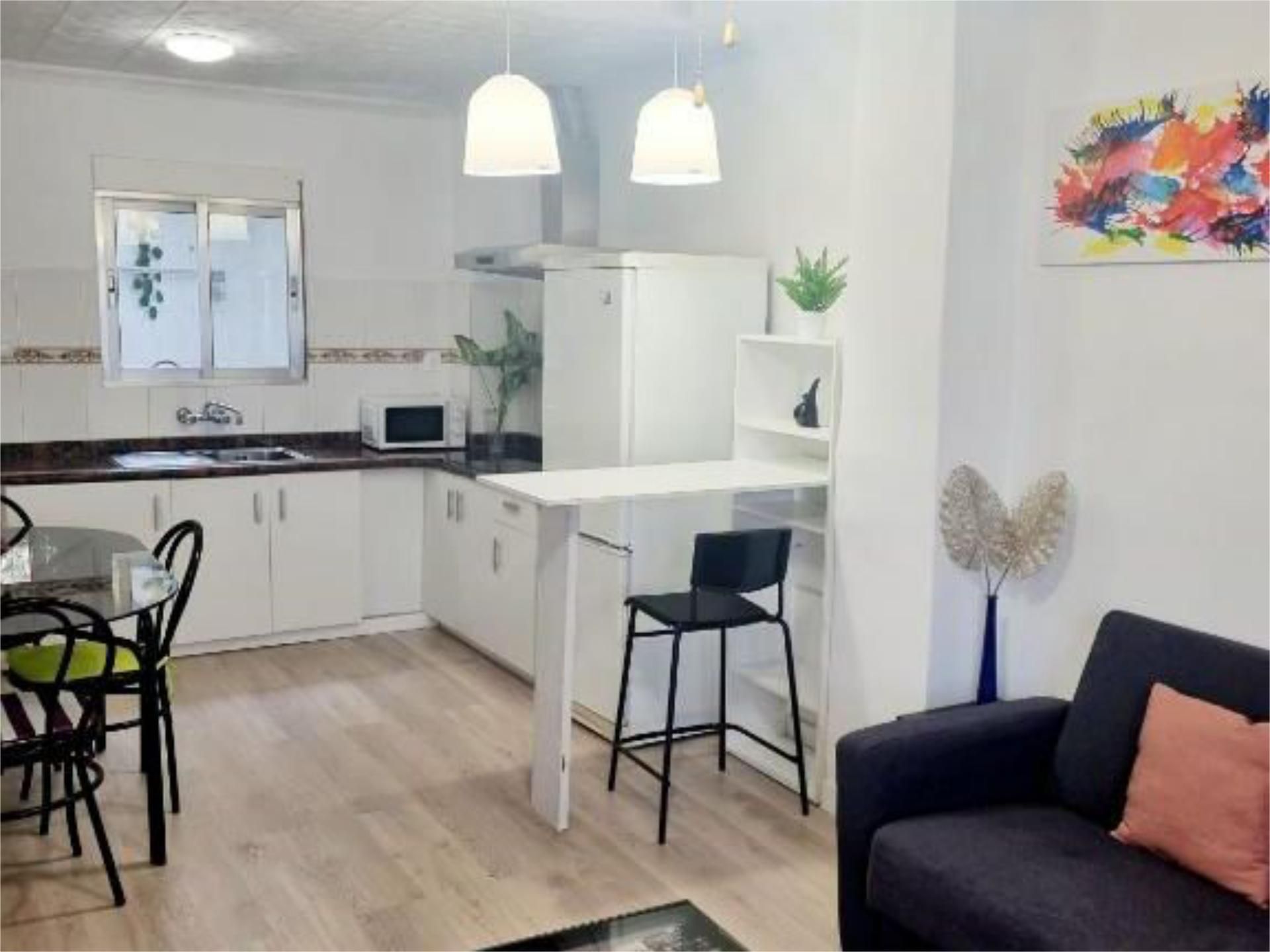 Kitchen of Flat to rent in Aldaia  with Air Conditioner, Terrace and Balcony