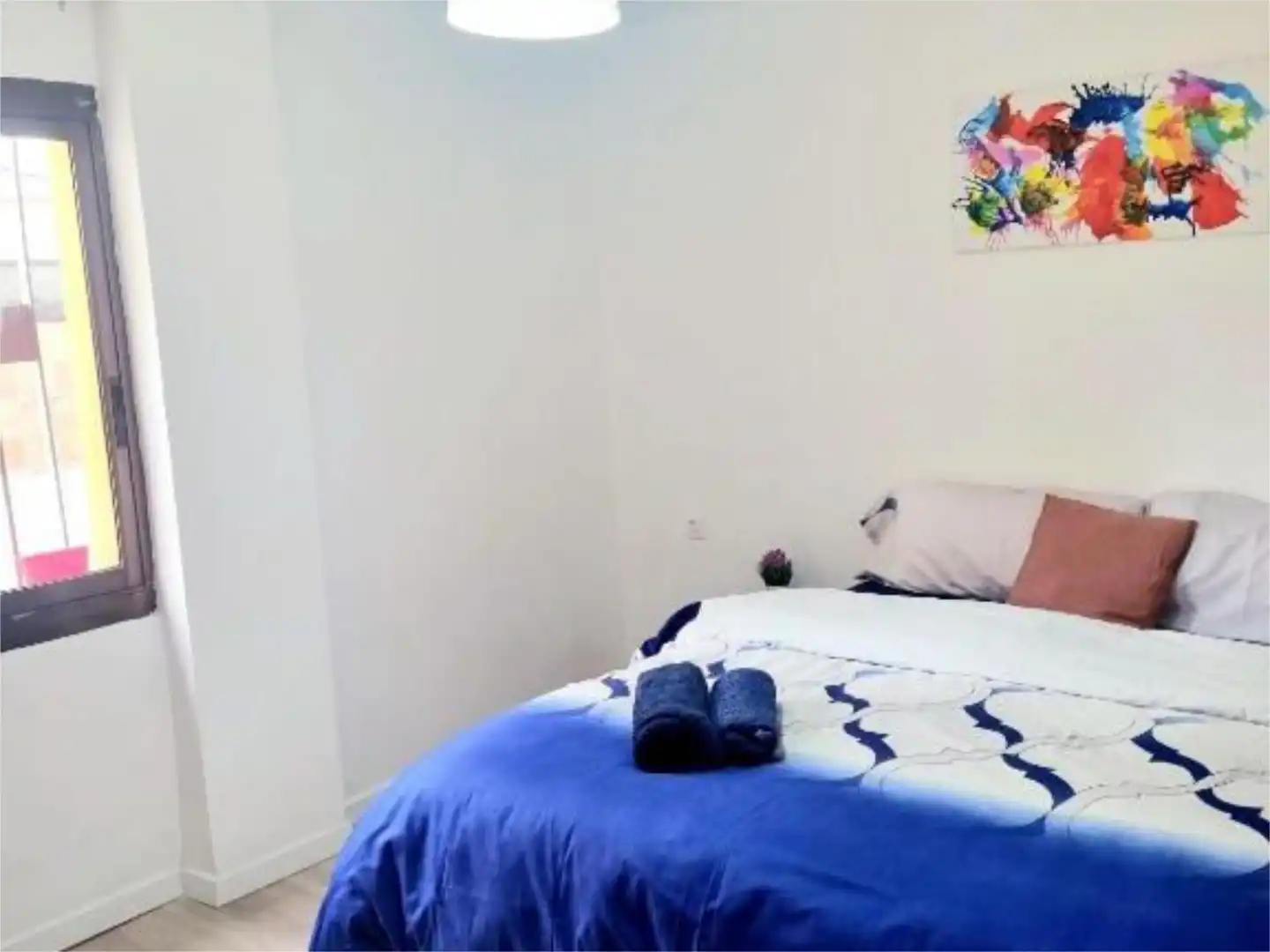Wohnung zur Miete in Camí Tarongers, 12, Aldaia Schlafzimmer von Wohnung zur Miete in Aldaia mit Klimaanlage, Terrasse und Balkon