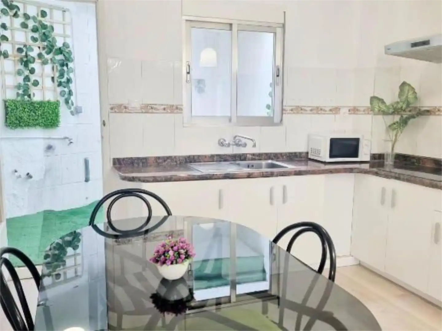 Wohnung zur Miete in Camí Tarongers, 12, Aldaia Küche von Wohnung zur Miete in Aldaia mit Klimaanlage, Terrasse und Balkon