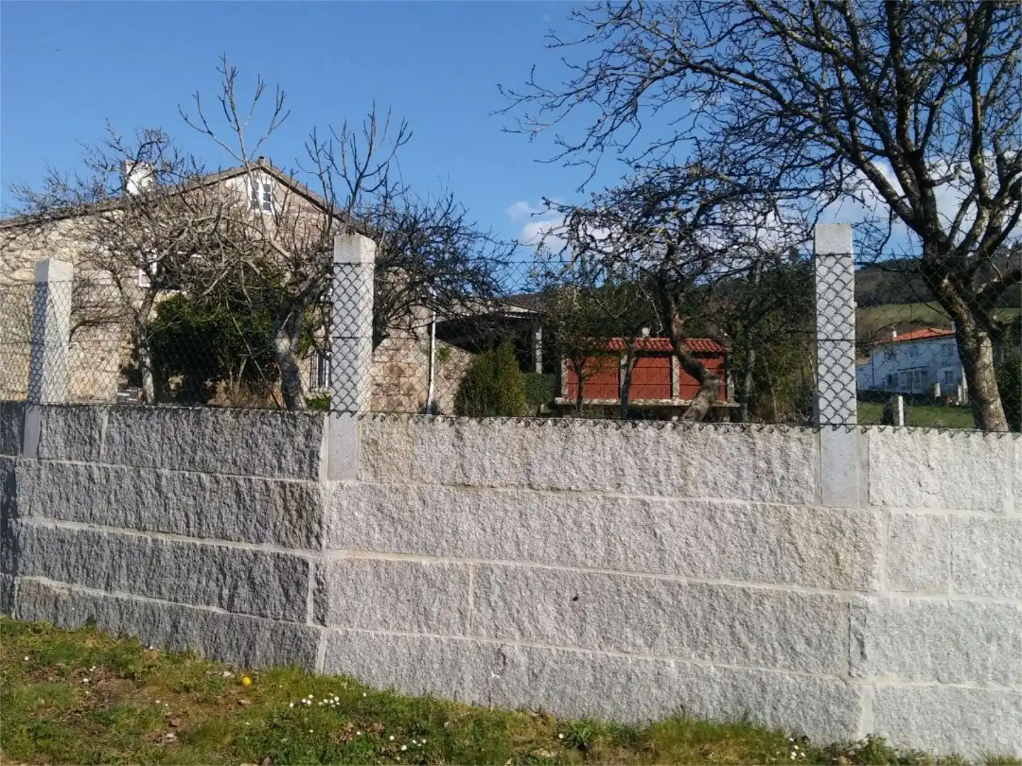 Jardín de Finca rústica en venta en A Estrada 