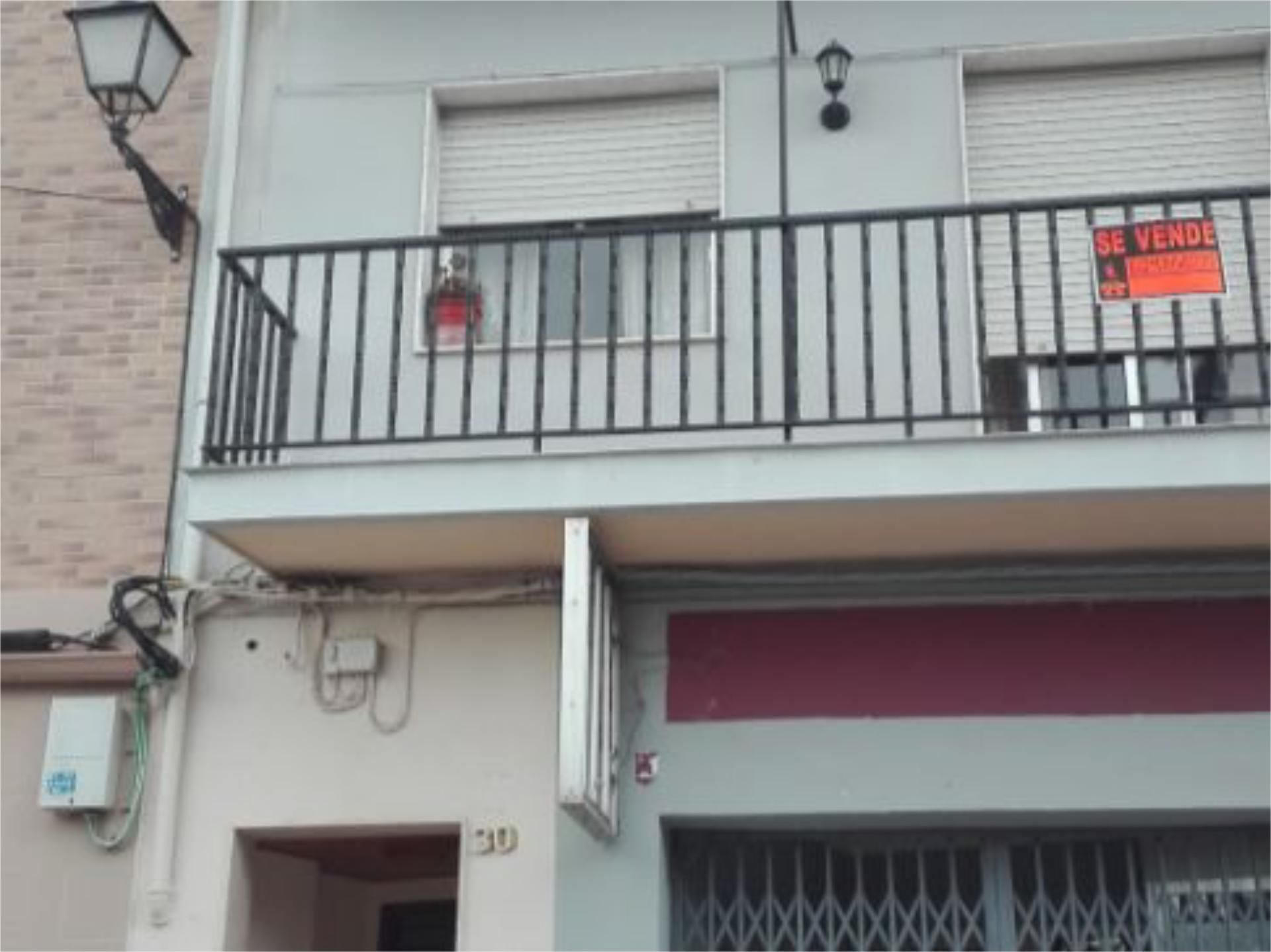 Exterior view of Flat for sale in Benigánim  with Terrace, Storage room and Furnished
