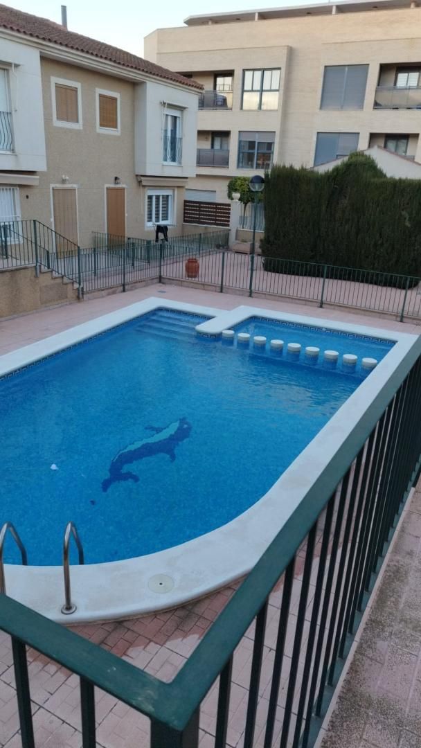 Piscina de Dúplex en venda en Hondón de las Nieves / El Fondó de les Neus amb Aire condicionat, Calefacció i Terrassa