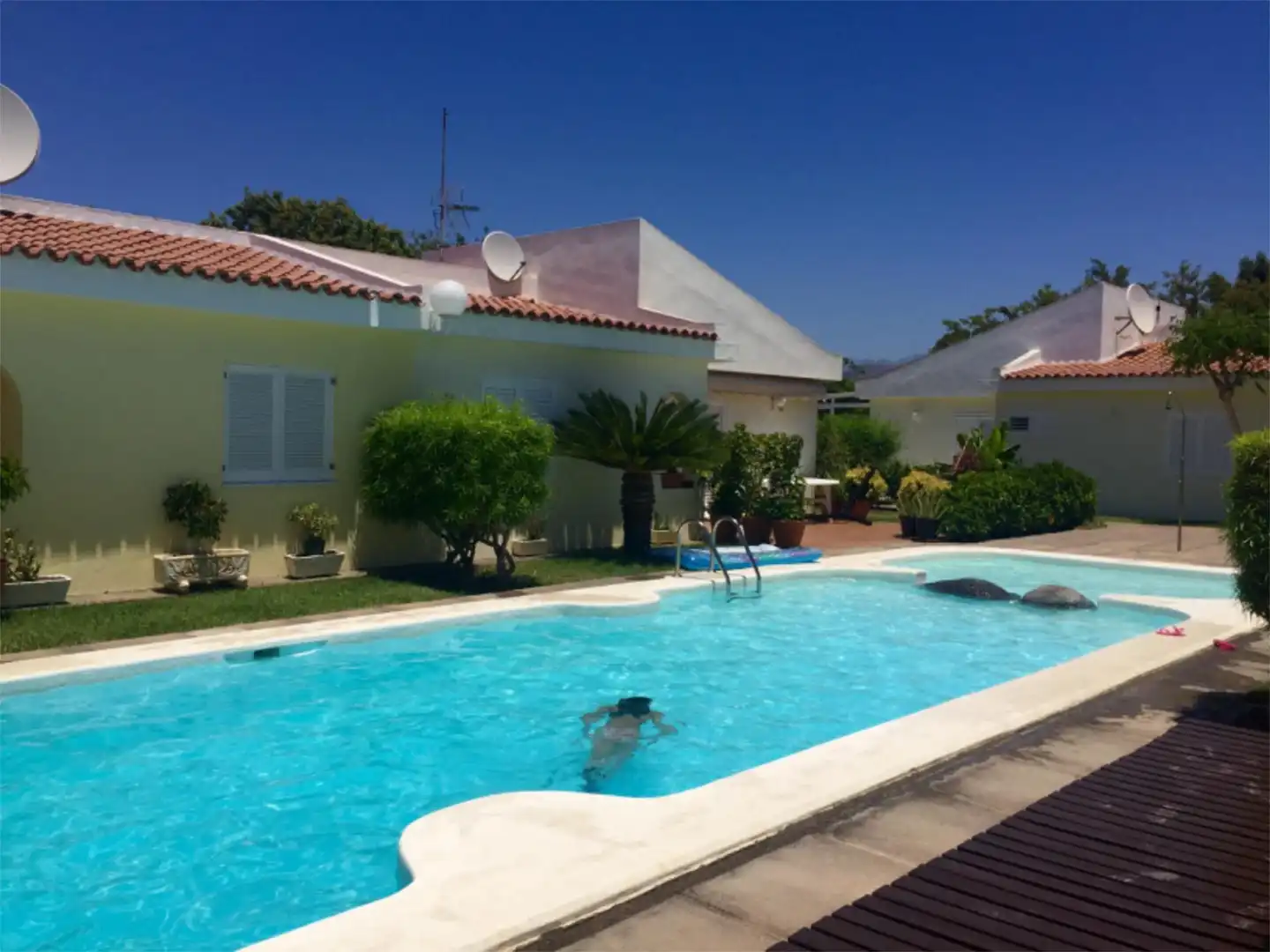 Piscina de Piso en venta en San Bartolomé de Tirajana con Aire acondicionado, Calefacción y Jardín privado