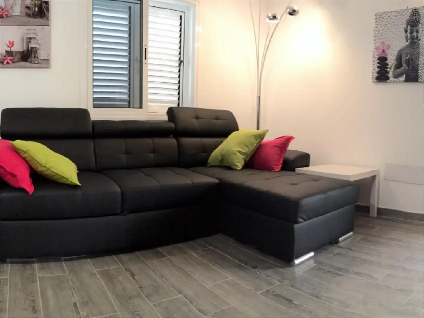 Sala de estar de Piso en venta en San Bartolomé de Tirajana con Aire acondicionado, Calefacción y Jardín privado