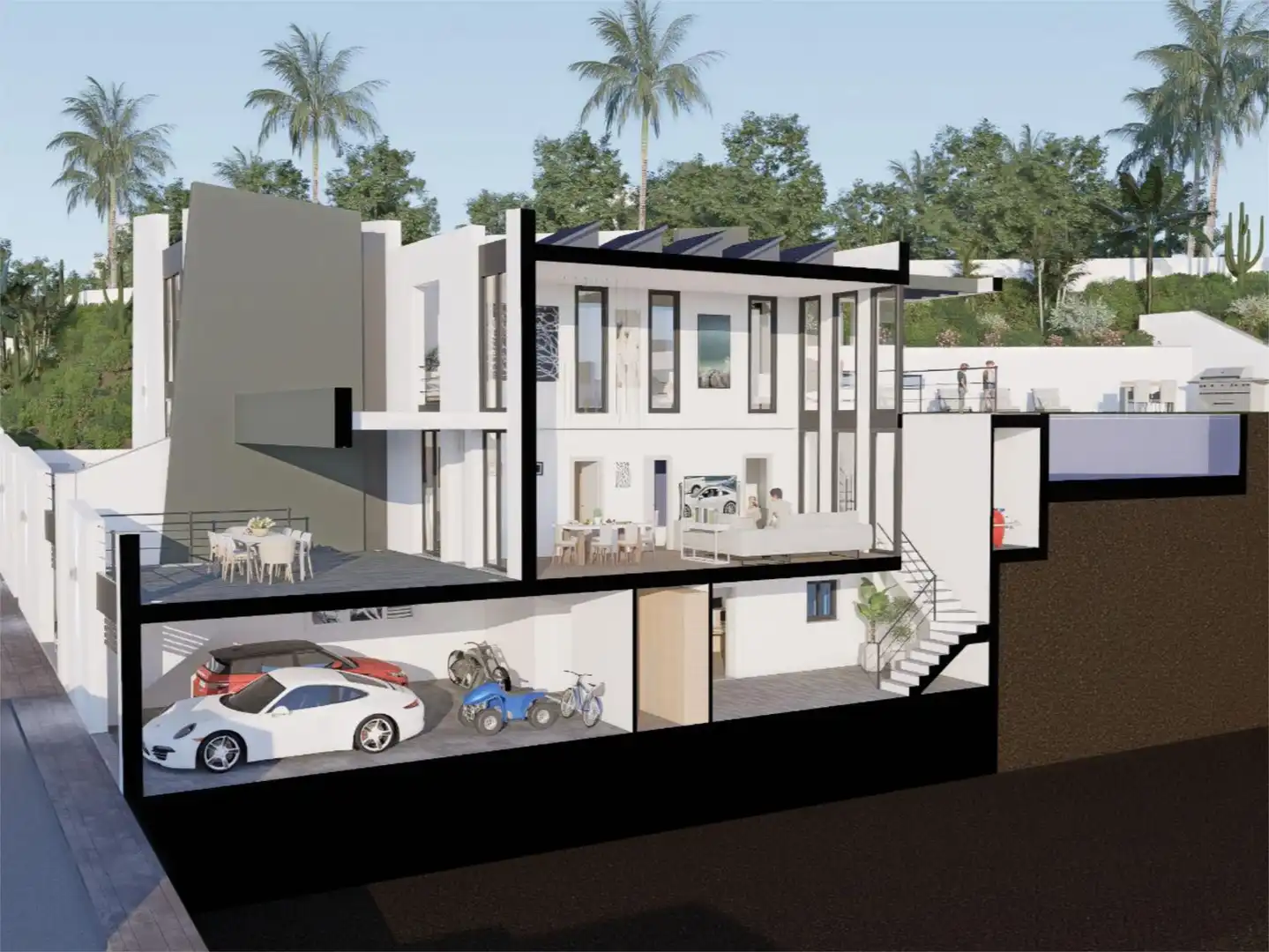 Flat for sale in Avenida Los Mangos, 40, Urbanización Santa Rosa Exterior view of Flat for sale in Torrox with Air Conditioner, Terrace and Swimming Pool