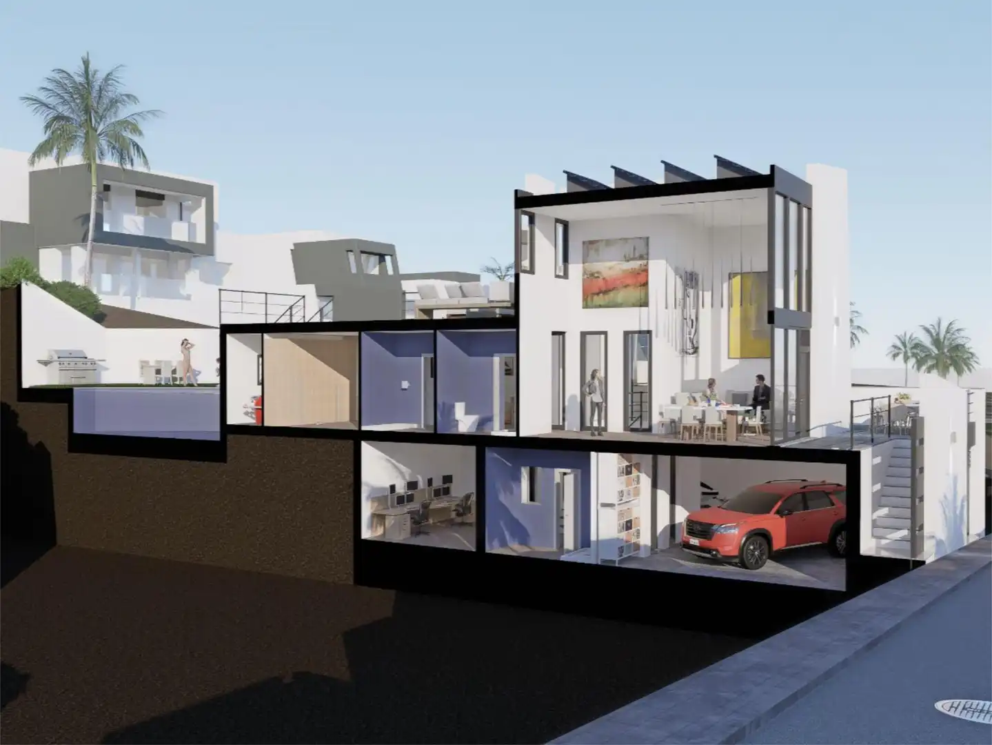 Flat for sale in Avenida Los Mangos, 40, Urbanización Santa Rosa Exterior view of Flat for sale in Torrox with Air Conditioner, Terrace and Swimming Pool