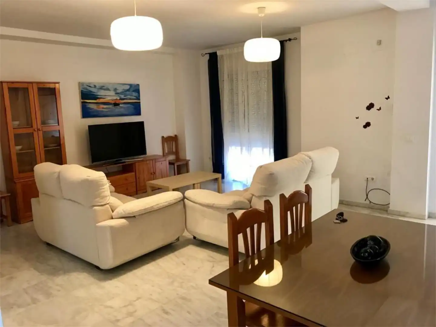 Sala de estar de Piso en venta en Pilas con Aire acondicionado y Terraza