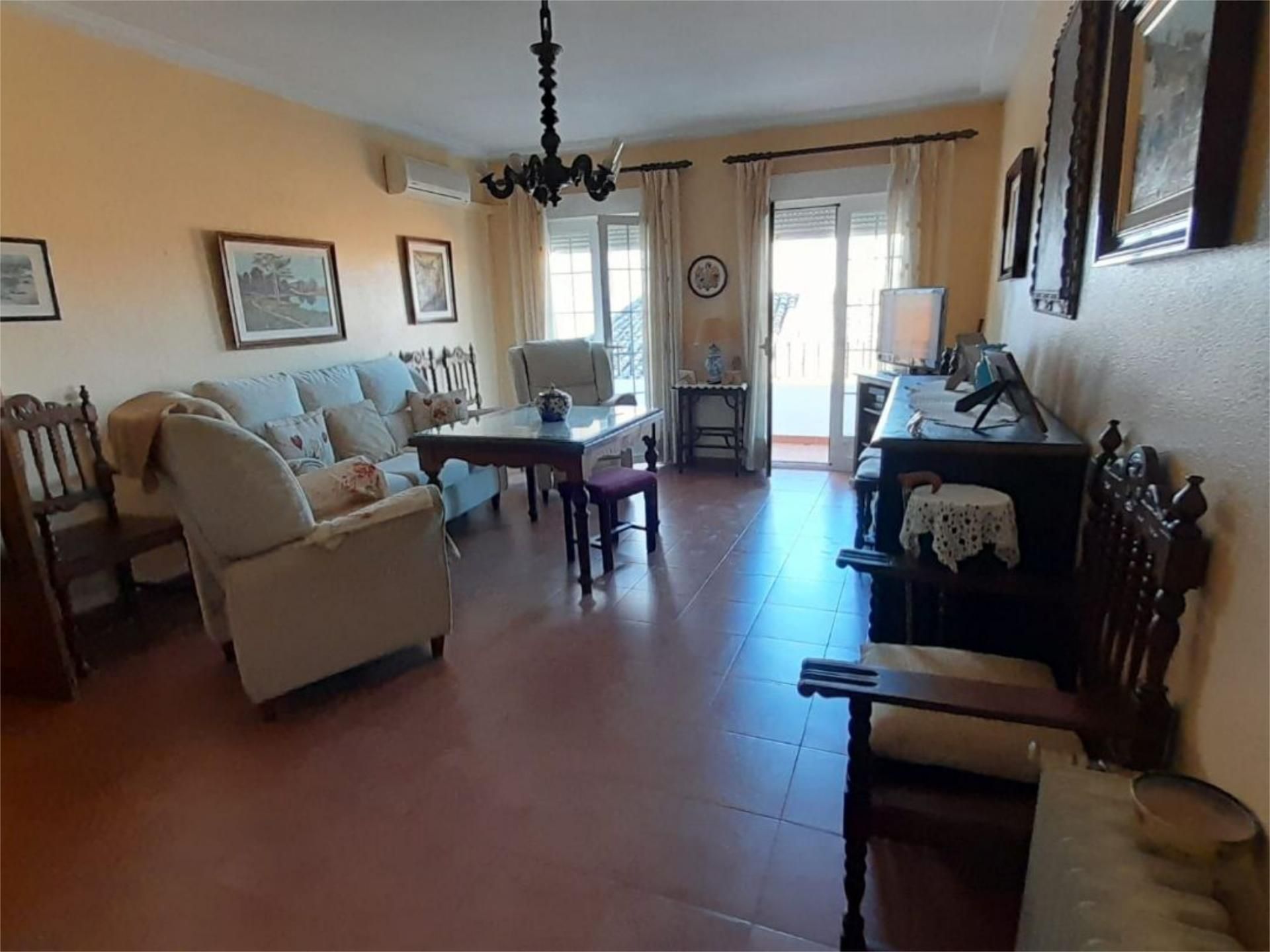 Living room of Flat for sale in Villanueva de la Serena  with Air Conditioner, Terrace and Balcony