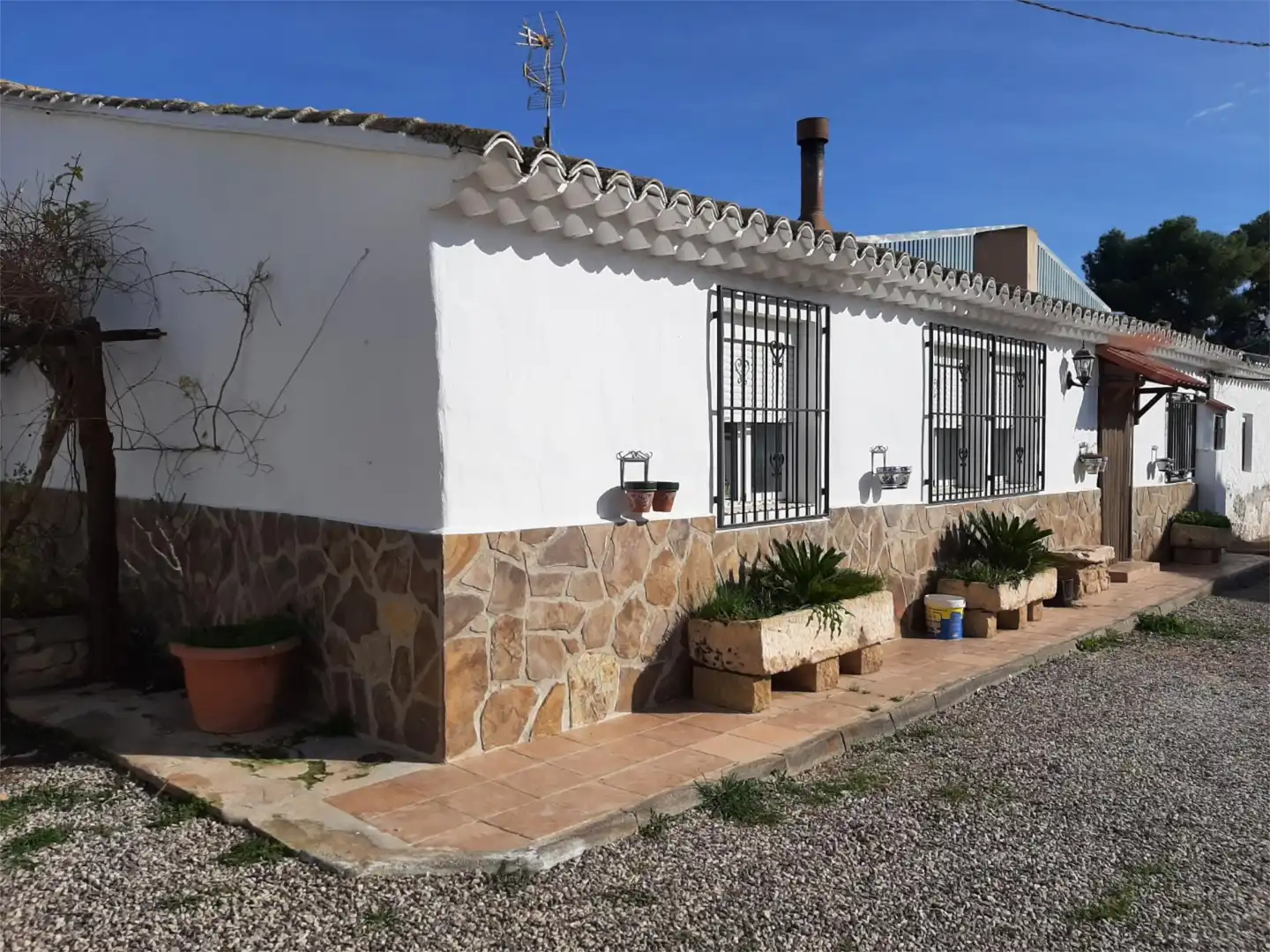 Vista exterior de Finca rústica en venta en Hellín con Jardín privado, Terraza y Horno