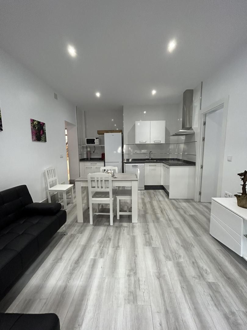 Kitchen of Flat to rent in La Antilla  with Furnished, Washing machine and Microwave