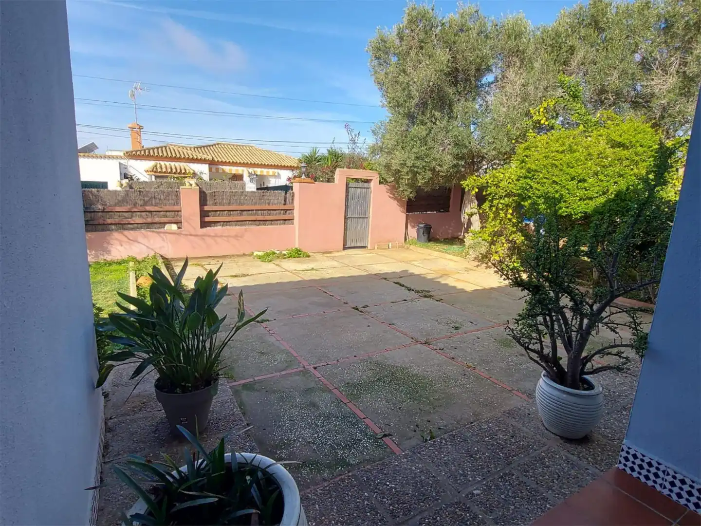 Garden of Houses for sale in Chiclana de la Frontera  with Air Conditioner, Heating and Private garden