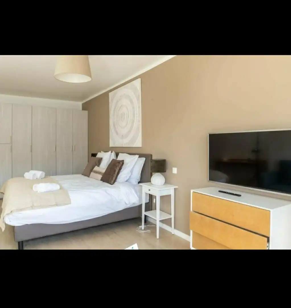 Schlafzimmer von Wohnung zum Verkauf in  Barcelona Capital mit Klimaanlage