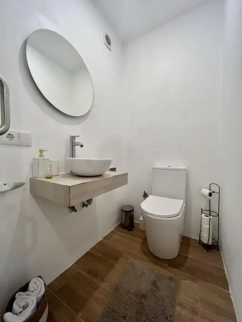 Baño de Piso de alquiler en Altea con Aire acondicionado, Calefacción y Parquet