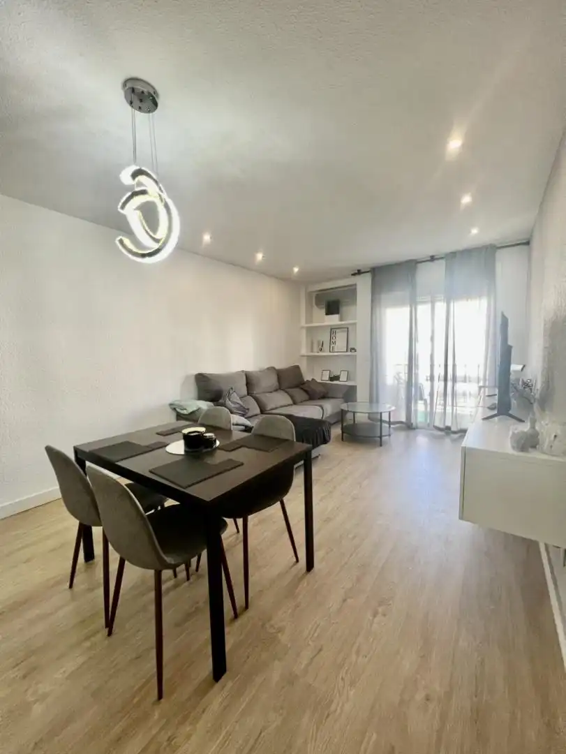 Sala de estar de Piso de alquiler en Altea con Aire acondicionado, Calefacción y Parquet