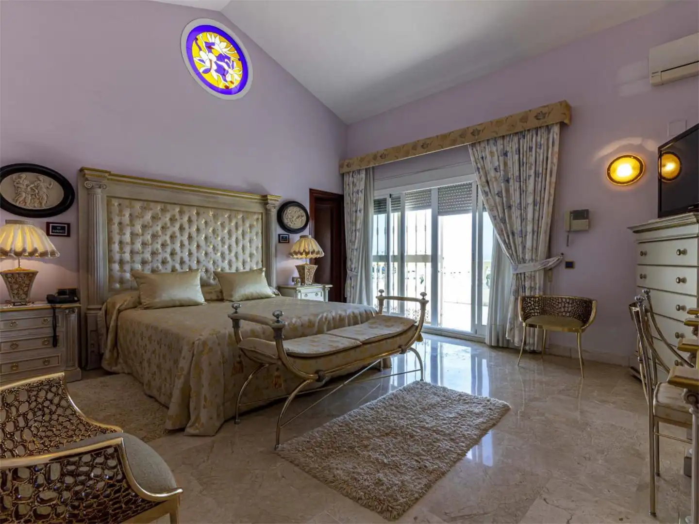 Bedroom of Houses for sale in Benalmádena  with Air Conditioner, Heating and Private garden